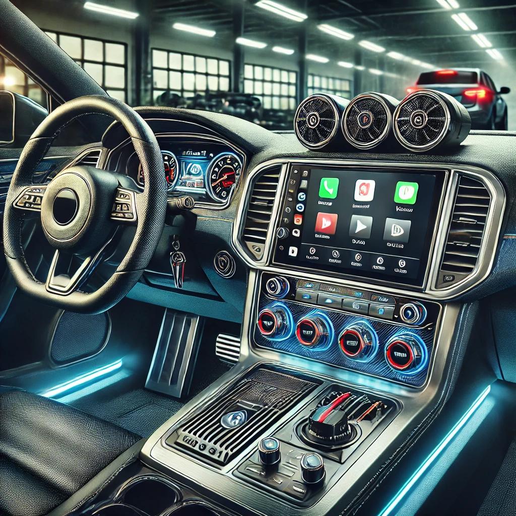 car audio install parts