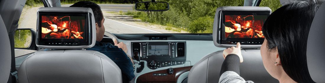 Headrest TVs for In-Car Entertainment | Audio Jam in Bear, DE