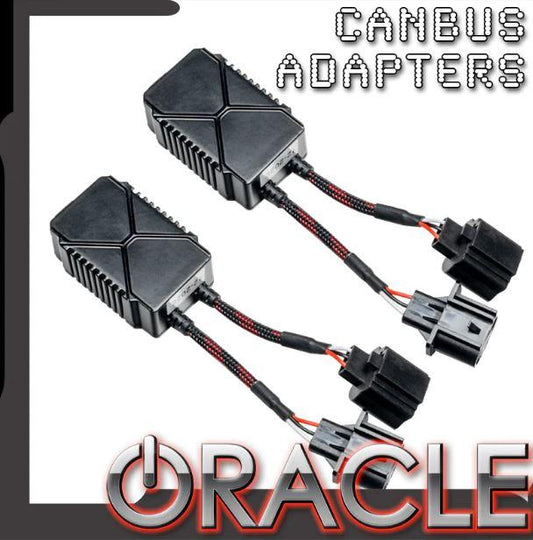 Oracle 2071-504 LED CANBUS Flicker-Free Adapters (Pair) - H4