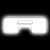 Oracle Lighting 3140-A-001 - Universal Illuminated LED Letter Badges - White LED - Individual - Matte White A