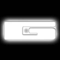 Oracle Lighting 3140-G-001 - Universal Illuminated LED Letter Badges - White LED - Individual - Matte White G