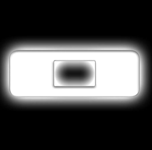 Oracle Lighting 3140-O-001 - Universal Illuminated LED Letter Badges - White LED - Individual - Matte White O