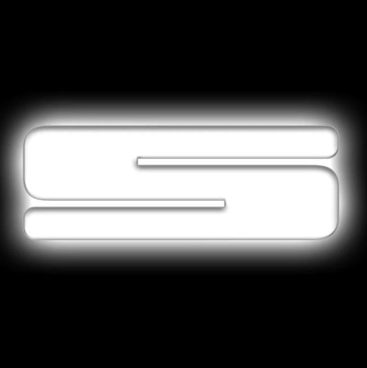 Oracle Lighting 3140-S-001 - Universal Illuminated LED Letter Badges - White LED - Individual - Matte White S