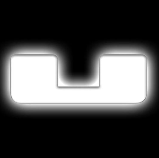 Oracle Lighting 3140-U-001 - Universal Illuminated LED Letter Badges - White LED - Individual - Matte White U