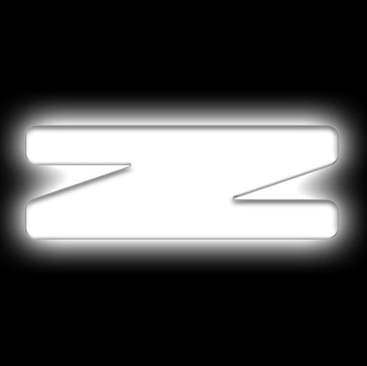 Oracle Lighting 3140-Z-001 - Universal Illuminated LED Letter Badges - White LED - Individual - Matte White Z