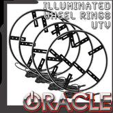 Oracle Lighting 4250-334 - LED Illuminated Wheel Rings - UTV, ATV & SXS Vehicles -