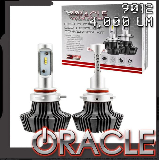 Oracle Lighting 5242-001 - 9012 - 4,000+ Lumen LED Light Bulb Conversion Kit High/Low Beam (Projector) -