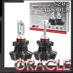 Oracle Lighting 5244-001 - H16/5202 - 4,000+ Lumen LED Light Bulb Conversion Kit (Fog Light) -