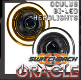 Oracle Lighting 5876-023 - Oculus 7" Switchback Bi-LED Projector Headlights for Jeep Wrangler JK -