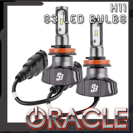 Oracle Lighting S5235-001 - H11 - S3 LED Light Bulb Conversion Kit (Low Beam) -