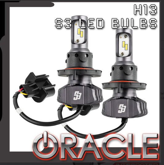 Oracle Lighting S5236-001 - H13 - S3 LED Light Bulb Conversion Kit High/Low Beam (Projector) -