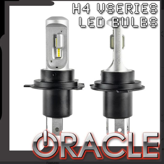Oracle Lighting V5231-001 - H4 - VSeries LED Light Bulb Conversion Kit High/Low Beam (Non-Projector) -