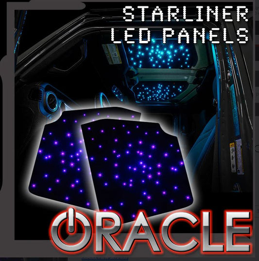 Oracle Lighting 5872-333 - StarLINER ColorSHIFT Fiber Optic Hardtop Headliner-Wrangler JL and Gladiator JT -