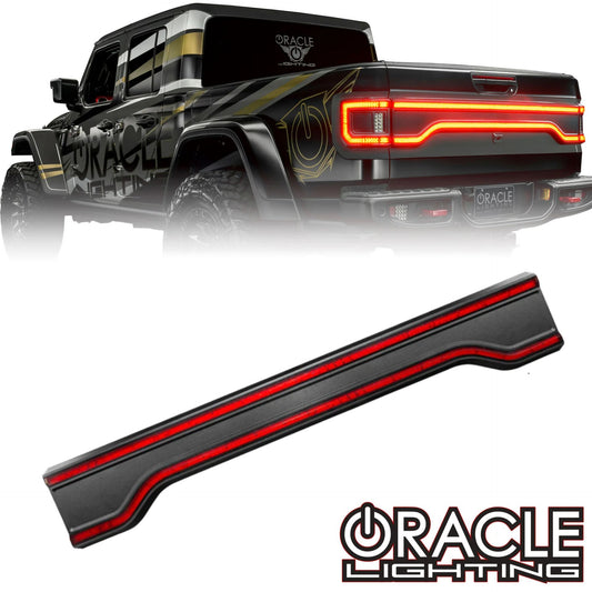 Oracle Lighting 5918-504-T - Racetrack Flush Style LED Tailgate Panel Light for Jeep Gladiator JT - Tinted