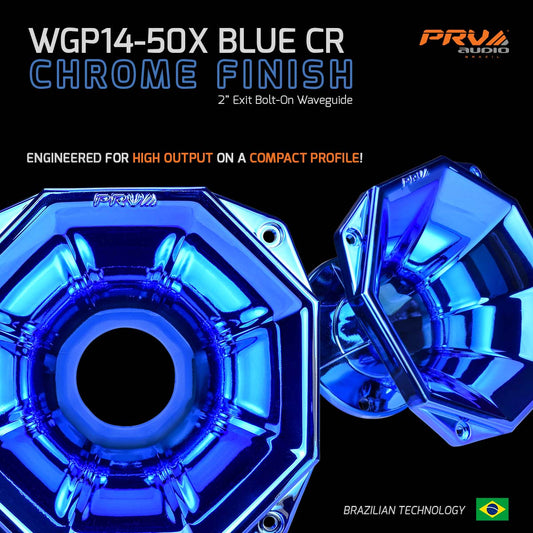 PRV Audio WGP14-50X BLUE CR Compact Profile Waveguide