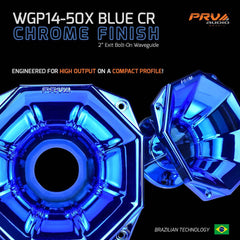 PRV Audio WGP14-50X BLUE CR Compact Profile Waveguide