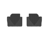 WeatherTech W268 12+ BMW 3-Series (F30) Rear Rubber Mats - Black