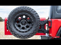 Rough Country 10523 Heavy Duty Tire Carrier Jeep Wrangler JK/Wrangler Unlimited (2007-2018)