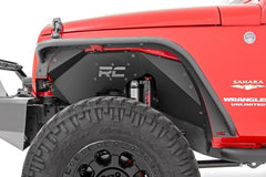 Rough Country 10531 Flat Fender Flare Steel | Jeep Wrangler JK (2007-2018)