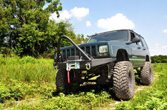 Rough Country 10570 Front Winch Bumper Jeep Cherokee XJ 2WD/4WD (1984-2001)