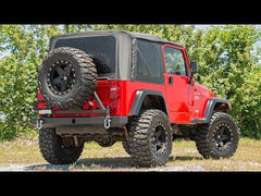 Rough Country 10592A Rear Bumper Tire Carrier | Jeep Wrangler TJ (97-06)/Wrangler Unlimited (04-06)