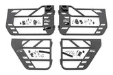Rough Country 10619 Tubular Doors Jeep Gladiator JT (20-24)/Wrangler JL (18-24)