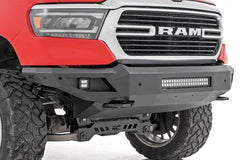 Rough Country 10808A High Clearance Front Bumper LED Lights & Skid Plate | Ram 1500 (19-24)
