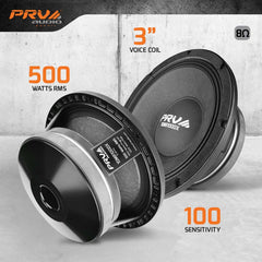 PRV Audio 10MR1000X 10" Midrange Loudspeaker