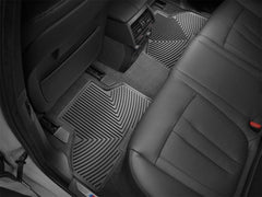 WeatherTech W326 2014+ BMW X5 Rear Rubber Mats - Black
