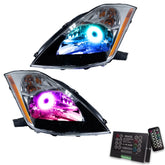 Oracle 7144-333 ColorSHIFT Halo Headlight Kit for 2003–2005 Nissan 350Z