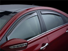 WeatherTech 80766 2015+ Chevy Colorado/GMC Canyon Front Side Window Deflectors - Dark Smoke