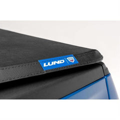 Lund Genesis Tri-Fold Soft Folding Truck Bed Tonneau Cover | 950292 | Fits 2019 - 2023 Chevy/GMC Silverado/Sierra, works w/ MultiPro/Flex tailgate 5' 10" Bed (69.9")
