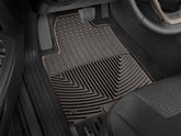 WeatherTech W383CO 2016+ Jeep Cherokee Front Rubber Mats - Cocoa