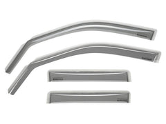 WeatherTech 72769 14+ Nissan Rogue Front and Rear Side Window Deflectors - Light Smoke