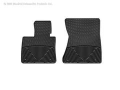 WeatherTech W74 07-13 BMW X5 Front Rubber Mats - Black
