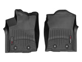 WeatherTech 4412991 2018+ Toyota Tacoma Front FloorLiner - Black (Fits Access/Double Cab)