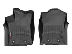 WeatherTech 4412991 2018+ Toyota Tacoma Front FloorLiner - Black (Fits Access/Double Cab)