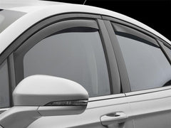 WeatherTech 82732 13+ Ford Fusion Front and Rear Side Window Deflectors - Dark Smoke