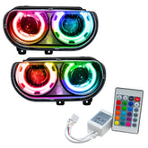 504 halo headlights 08 14 challenger