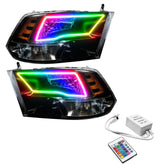 Oracle 7121-504 ColorSHIFT Halo Headlight Kit for 2009–2018 RAM 1500 Sport