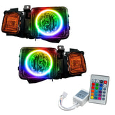 504 halo headlights hummer