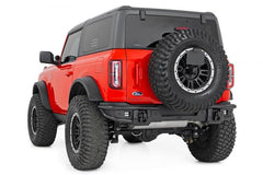 Rough Country 51210 Rear Bumper Tubular | Ford Bronco (21-24)