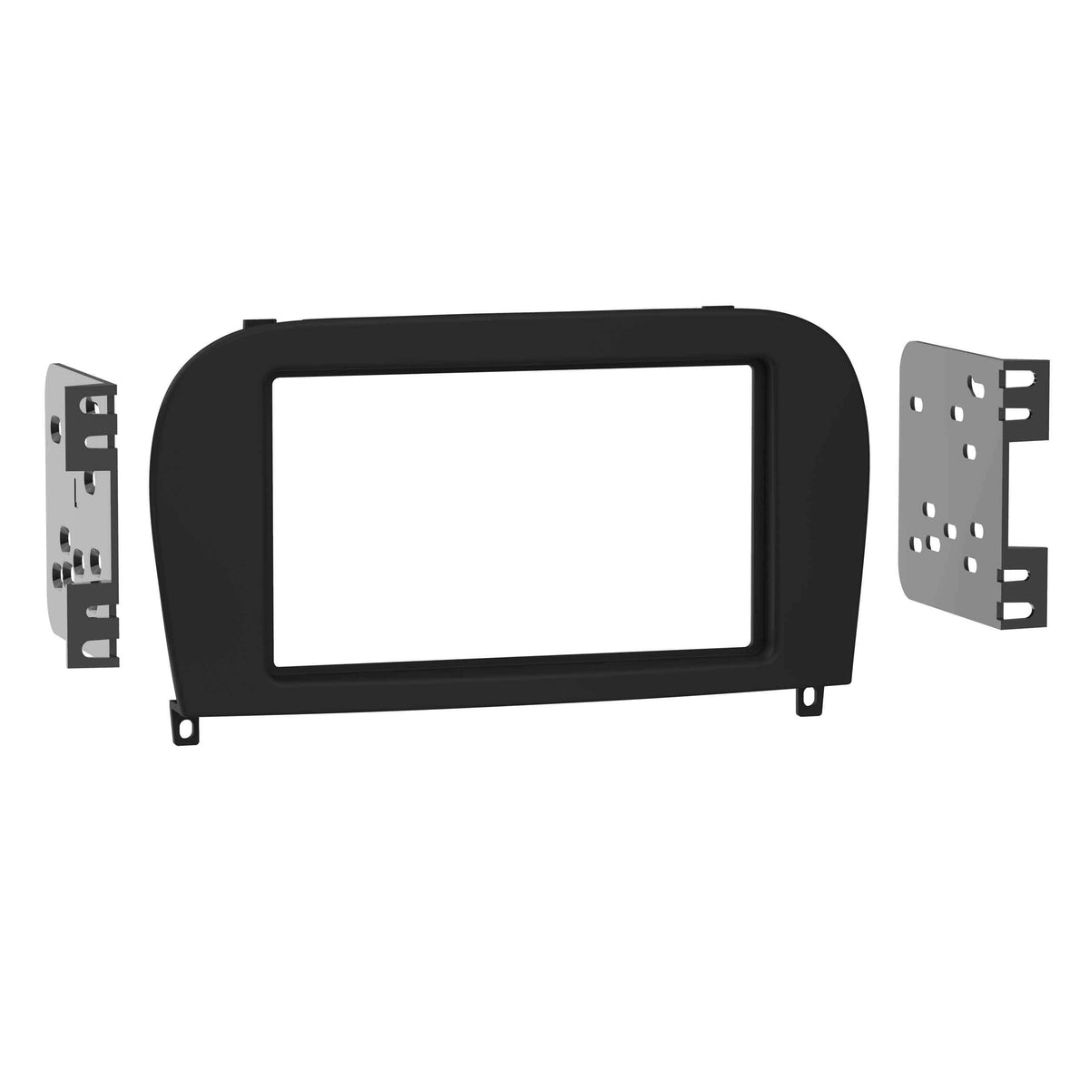 Metra 95-8735B Dash Kit Install a new Double-DIN car stereo in select 2003-2008 vehicles from Mercedes-Benz