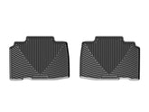 WeatherTech W396 2015+ Ford Edge Rear Rubber Mats - Black
