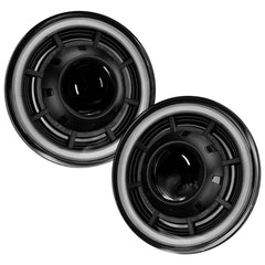 Oracle Lighting 5876-023 - Oculus 7" Switchback Bi-LED Projector Headlights for Jeep Wrangler JK -