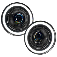 Oracle Lighting 5876-023 - Oculus 7" Switchback Bi-LED Projector Headlights for Jeep Wrangler JK -