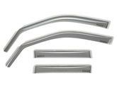 WeatherTech 82466 08-14 Mitsubishi Lancer Front and Rear Side Window Deflectors - Dark Smoke
