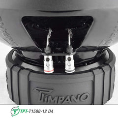 Timpano Audio TPT-T1500-12 D4 12" Car Audio Subwoofer 1600 Watts Dual 4 Ohm Daily Banger