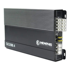 Memphis SE1200.4 4-Channel 4 x 75 Watts @ 2ohm Amplifier