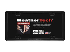 WeatherTech 61020 License Plate Frame Kit - Black